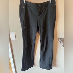 REI woman’s hiking pants size 12 black excellent condition
